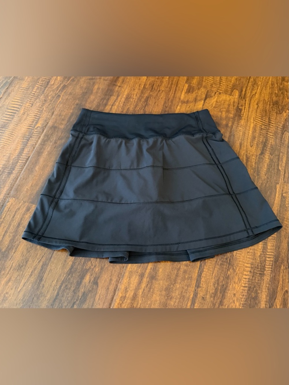 lululemon athletica Black Athletic Skort